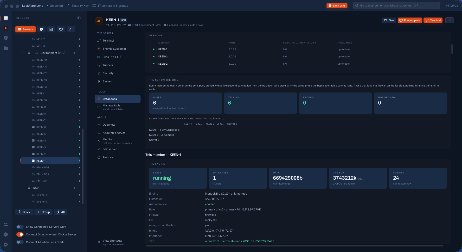 The report, page two